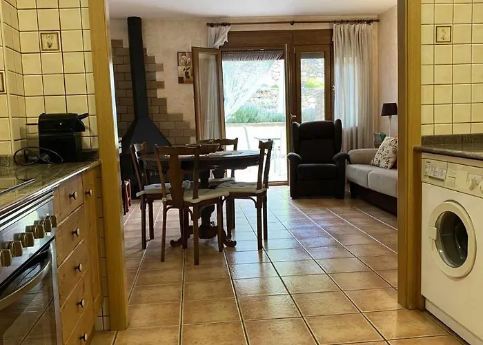 Casa Lola Beceite, Terraza Y Barbacoa アパート *